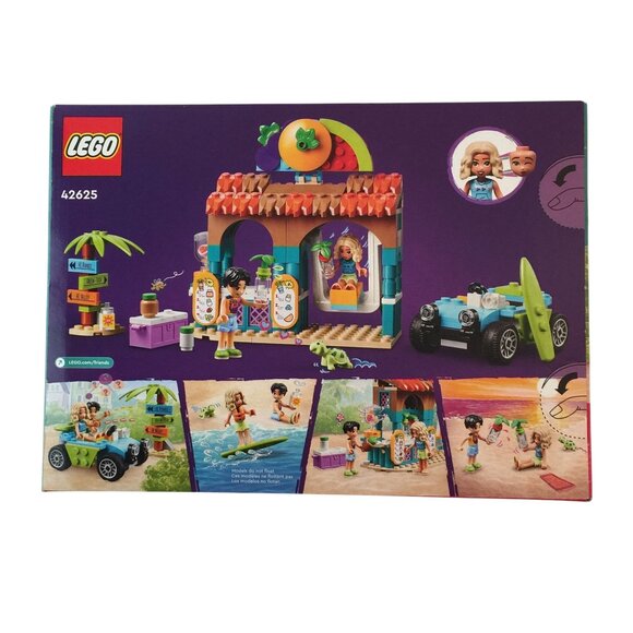 Lego Friends 42625 Beach Smoothie Stand 213 Pieces New - Picture 2 of 7